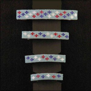 Red, White and Blue Barrette